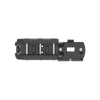 Black utility knife with a visible 'martor' brand logo on a white background