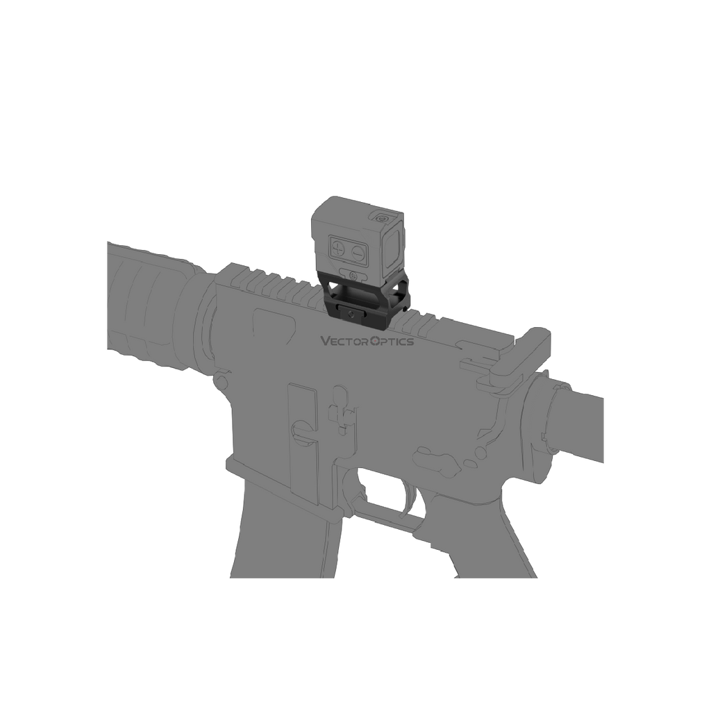 VECTOR OPTICS - Red Dot Sigher Riser Weaver Mount VOD Footprint (SCFRM-15)