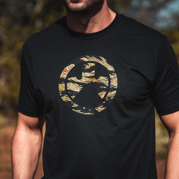 MAGPUL - Magpul® Tiger Stripe Icon Blend T-Shirt- Small (MAG1292-001)